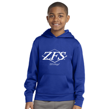 Load image into Gallery viewer, APPAREL/Youth Shirts - Sport-Tek Sport-Wick Fleece Hooded Pullover - ZFR