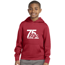 Load image into Gallery viewer, APPAREL/Youth Shirts - Sport-Tek Sport-Wick Fleece Hooded Pullover - ZFS 75th