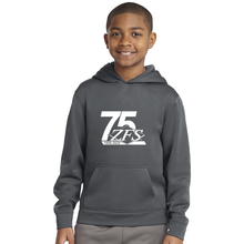 Load image into Gallery viewer, APPAREL/Youth Shirts - Sport-Tek Sport-Wick Fleece Hooded Pullover - ZFS 75th