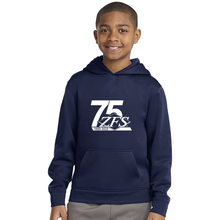 Load image into Gallery viewer, APPAREL/Youth Shirts - Sport-Tek Sport-Wick Fleece Hooded Pullover - ZFS 75th