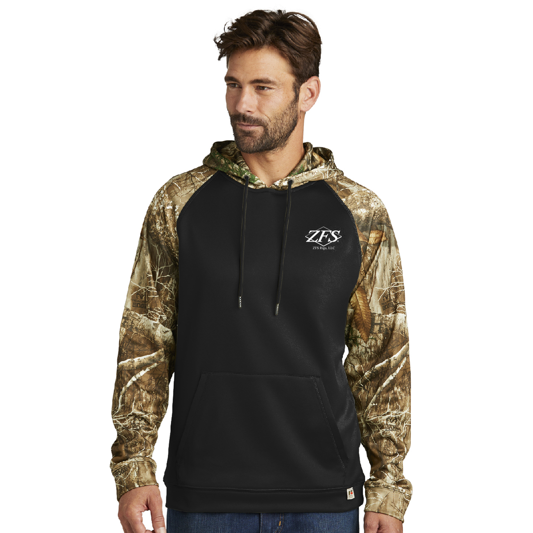 APPAREL/Outerwear - Russell Outdoors  Realtree Performance Colorblock Hoodie - ZFR