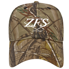 Load image into Gallery viewer, APPAREL/Cap - Two-Tone Camo Cap w/Visor Trim - ZFR
