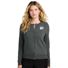 Load image into Gallery viewer, APPAREL/Outerwear - Port Authority Ladies' Easy Care Crewneck Cardigan Sweater - ANW
