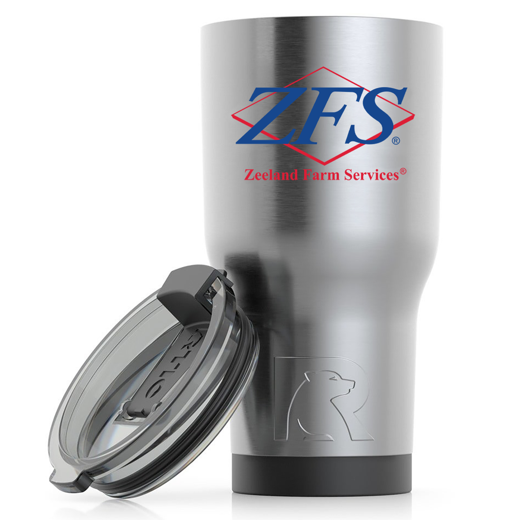 DRINKWARE - 30 oz RTIC Tumbler (Stainless Steel) - ZFS