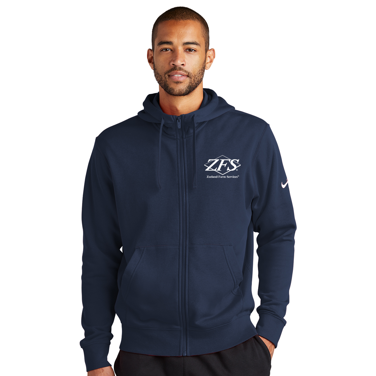 APPAREL/Outerwear - Nike Unisex Club Fleece Sleeve Swoosh Full-Zip Hoo ...