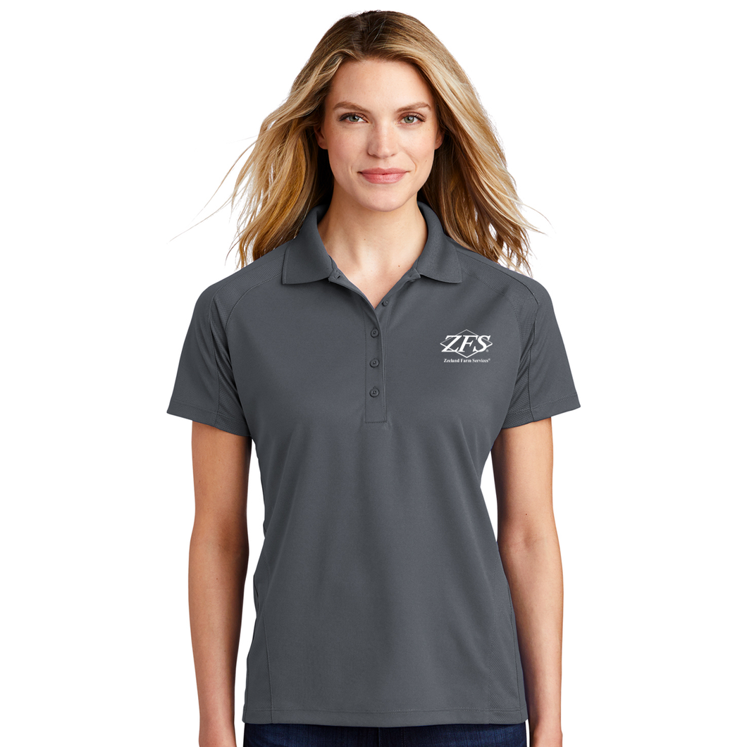 APPAREL/Shirts - Sport-Tek Ladies' Dri Mesh Pro Polo Shirt - ZFS