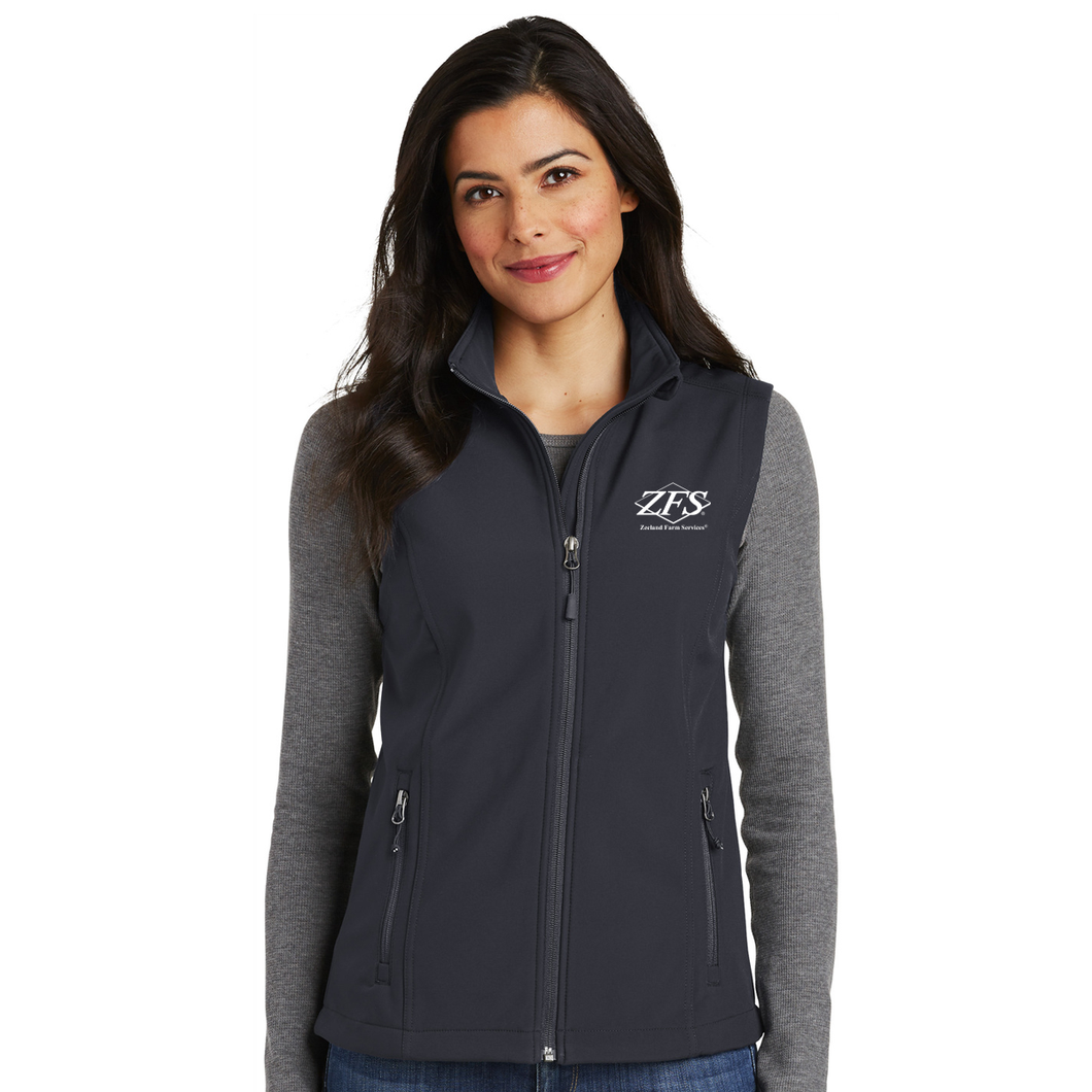 APPAREL/Outerwear - Port Authority Ladies' Core Soft Shell Vest - ZFS